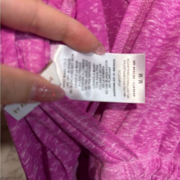 NEW Весса Beach Date Open Back Cover-Up Romper Vibrant Pink Sleeveless Romper M - Picture 5 of 8